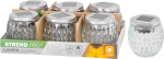 Strend Pro Garden lamp, p&auml;ikeseenergia, leegi efekt, 6x LED, soe valge, 10x10 cm, Sellbox 6 tk