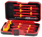Kruvikeeraja komplekt Strend Pro SDX61-113, VDE 12 osa + tester, elektrik, 1000V