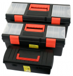 Plastikust t&ouml;&ouml;riistakastide komplekt, 3 sahtlit (570mm, 450mm, 400mm)