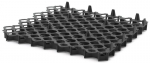 Mururest GardenPUZZLE II, 500x500x40 mm, must, UV