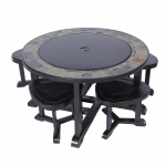 Strend Pro Grill kamin, metall, 4 tooli, 105x75 cm