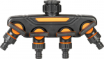 Strend Pro aiajaotur, haakeseadis, aed, 4-suunaline, ventiilidega