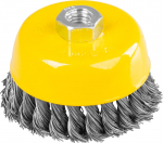 Pintsel Strend Pro TCB-500 100 mm, pott, punutud, M14x2, traat 0,35 mm