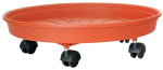 Taldrik lillepotile 25cm IсS MARGHERITA, ratastega