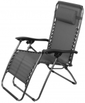 Lamamistool SONORA, hall, reguleeritav, max. 120 kg, 66x177x108 cm