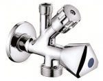 Kombineeritud dekoratiivne segisti 1/2 "x3/4" x3/8 "-10mm