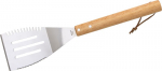 Strend Pro Grill Turner, grill, roostevaba teras, kummeeritud puidust k&auml;epidemega, 41 cm