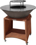 Grill Strend Pro Fiesta, rooste, teras, l&auml;bim&otilde;&otilde;t 100 cm, kaminaga