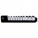 Pistikupesa t&ouml;&ouml;riistakomplekt 40010HM, 10tk, 1/2"