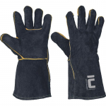 Kindad SANDPIPER BLACK 11/XXL, nahk, keevitus