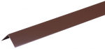 Strend Pro liist, Alu 1500x40x0,8 mm, pruun, 0,8 mm, nurk