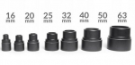 Jootekolbi otsik &Oslash;32 mm PP torudele