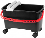 V&auml;rvimis&auml;mber PVC 20 liitrit ratastel