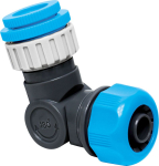 Adapter AQUACRAFT&reg; 550345, liigend, 1/2"-3/4"-1", 360, 180, 3/4", aiavooliku jaoks