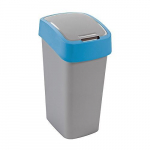 Curver&reg; FLIP BIN 25L, hall-h&otilde;be/sinine