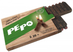 Tulemasin PE-PO&reg; 2in1, puidust, 20 tk., tiku ja k&otilde;ristiga, s&uuml;&uuml;taja grillidele, pliitidele, kaminatele, ahjudele
