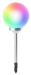 P&auml;ikeselamp, 4-v&auml;rviline LED, 30x73 cm