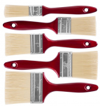 Pintslikomplekt 2 tk PVC harjastega (25mm, 40mm, 50mm, 60mm, 80mm)