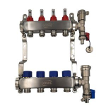 Kollektori komplekt 1" x 3/4" 2-taktiline, roostevaba teras