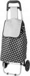 Ratastel ostukott, PE/PVC, EVA, max. 20 kg, 35x30x94 cm