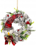 P&auml;rg MagicHome Christmas, naturaalne, valge, lumememmega, 31x8 cm