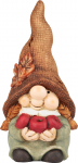 Dekoratiivne aiakujuke MagicHome, Gnome - t&uuml;druk &otilde;untega, 11x9,5x22,5 cm