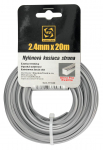 Trimmeri n&ouml;&ouml;r 3,0 mm L-12m Strend pro, kuusnurkne nailon + alumiinium, professionaalne