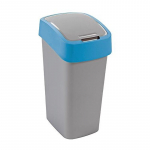 Curver&reg; FLIP BIN 50L, hall-h&otilde;be/sinine
