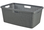Pesukorv Curver&reg; JUTE, 46L, hall, 39x59x26 cm