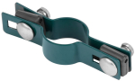 Klamber Strend pro EUROSTANDARD, 48 mm, tahke, roheline, Zn+pVc, RаL6005, &uuml;marposti jaoks