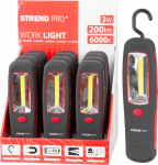 Magnetvalgusti Worklight CWL1041, COB 200 lm, 3xAA, 12 tk