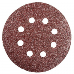 Lihvketas KONNER D38 125 mm, P080, 8 auku, tk.10 tk