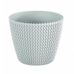 Lillepott SPLOFY 218/184 mm, 5,0 l, valge