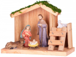J&otilde;ulukaunistus MagicHome Christmas, Petlem, puit, pol&uuml;resiin, 15 cm