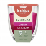 Bolsius Everyday k&uuml;&uuml;nal, kirsij&auml;&auml;tis, 80x70 mm, klaasis