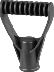 PVC k&auml;epide labidale/kaabitsale, 30 mm, plastik, must