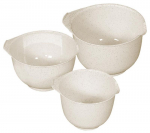 Kausid Curver&reg; BASIC 1,5L + 2,0L + 2,5L, kausikomplekt, valge