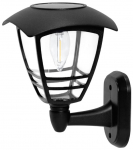 Strend Pro Garden lamp, p&auml;ikeseenergial t&ouml;&ouml;tav, seinale/aiale, 15x15x21 cm