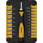 Otsikute ja peade komplekt Strend Pro WT536, 18 tk, koos kruvikeerajaga