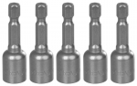 Magnetiga pea Strend Pro MS84, 10 mm, 1/4", magnetiline bitihoidja, pakis 5 tk