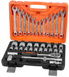 Strend Pro S237 t&ouml;&ouml;riistakomplekt, 37 osa, &uuml;mbrises, 1/2"