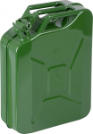 Kanister JerryCan LD20, 20 lit., metall, PHM jaoks, roheline