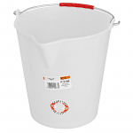 &Auml;mber ICS P5109, 9 l, 26x26 cm, valge, tilaga