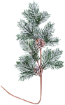 J&otilde;uluoks MagicHome, naturaalne, m&auml;nnik&auml;bidega, lumine, 63 cm
