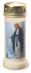 Kalmistu k&uuml;&uuml;nal Bolsius Gravelight NR6L, Maria, 70 h, 170x65 mm, p&otilde;letile, parafiin