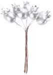 J&otilde;uluoks MagicHome Christmas, nooled, h&otilde;be, 13 cm