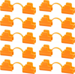 Klambrid Strend Pro fooliumi kinnitamiseks, kasvuhoonetele, fooliumtaimedele, l&auml;bim&otilde;&otilde;t 13 mm, pakk. 10 tk