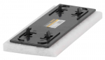 Kellu Strend Pro T9201, 250x120x20 mm, vilt, valge