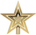 Kaunistus MagicHome Christmas, 1 tk, 20 cm, t&auml;ht, kuldne, j&otilde;ulupuule