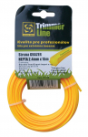 Trimmeri n&ouml;&ouml;r muruniidukitele 1,3mm, 15m, Strend Pro, HEX, professionaalne